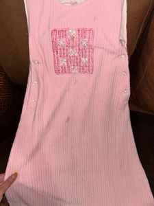 Vintage Pink Soft Dress