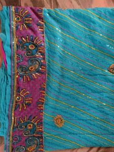 Beautiful Chiffon Saree For Wedding Ceremony