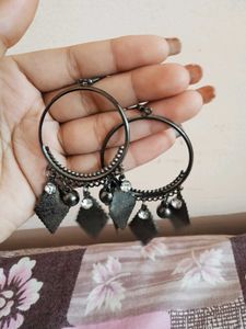 Hoop Drop Earrings