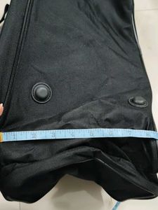 Black Expandable Bag 20&#34; W 11&#34; H  9 D