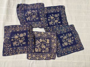 5 Purple Cushion Covers