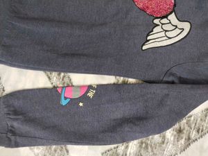 Cute Heart Sequin Sweatshirt