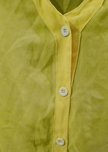 Yellow Semi-Sheer Shirt