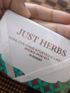 Just Herbs - 16 Mini Lipsticks