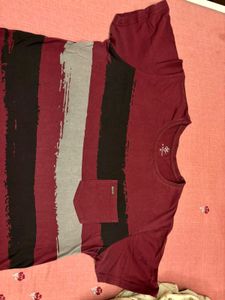 Maroon Mens T Shirt
