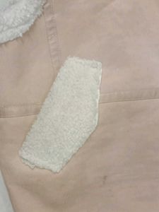 Beige Sleeveless Jacket
