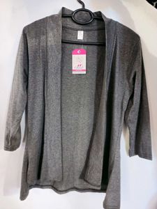 Gray Cardigan - Versatile Layering Piece