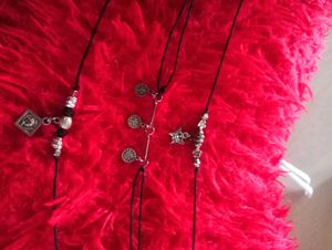 Silver Oxide Anklet