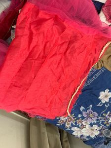pink saree