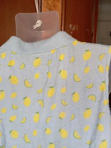 Lemon Print Dress