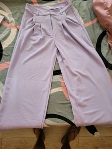 Pretty Lavender Kotty Flared Trousers