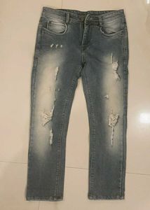 Ripped Denim Jeans