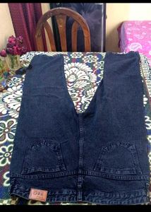 Vintage Dark Wash Denim Jeans