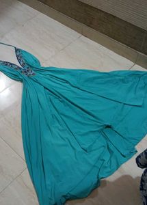 Vintage Beaded Long Dress