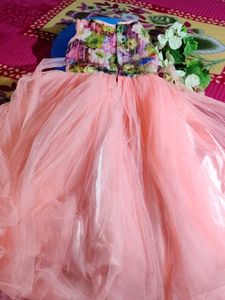 Coral Frock