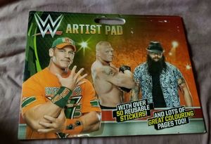 Artist Pad with Stickers and 50 Plus Coloring Page