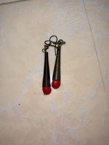 Oxidised Earring