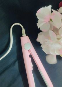 Pink Mini Hair Straightener