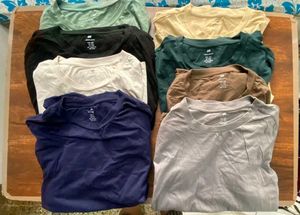 H&amp;M Regular Fit Tshirt (PACK OF 8 - XXL)