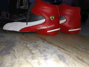 Brand New Shoes With  Ferrari Logo