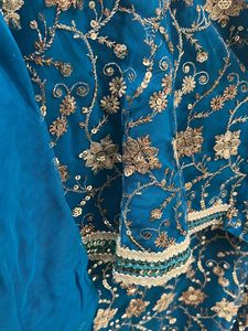 Blue Lehenga Waist 28