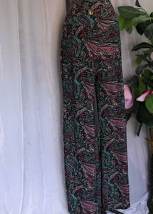 Paisley Print Wide Leg pants