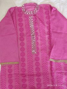 Semi Stitched Dress Material