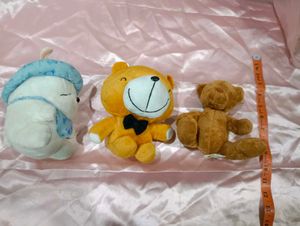 Combo Of 3 Imported Plush Toys