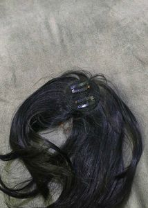 Black Wig Piece