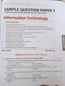 All In One Information Technology CBSE Class 10