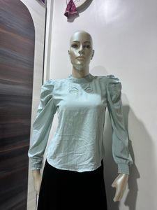 Elegant Puff Sleeve Top