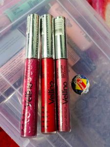 Vellino Lipsticks - Set of 3