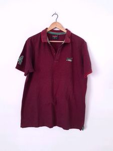 Maroon Casual T-Shirt (Men's)