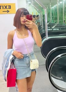 Lilac Ribbed Tank Top