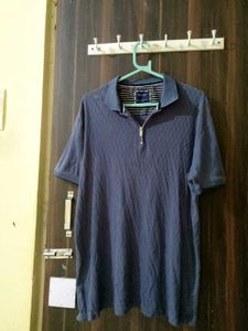Stylish Blue Polo T-Shirt