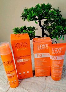 Combo Of Sunscreens ✨