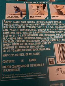 Gillette Mach 3 Razor