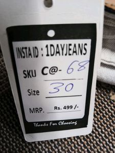 🥰C@68 Size-30 Cargo Jeans