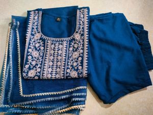 Navy Blue Kurta Set✨