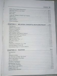 eIndian Economy for civil services examinations.