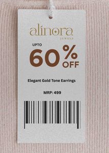 Elegant Gold Tone Earrings