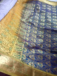 Kanjeevaram Pattu Silk Saree Floral Shining