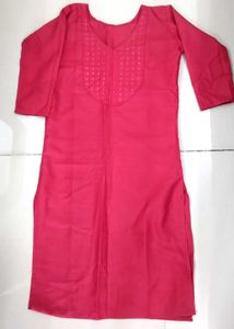 Pink Kurta