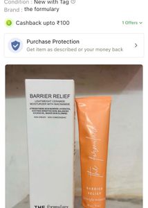 The formulary Barrier Relief