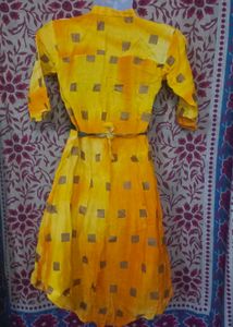 FROCK DRESS WITH BEAUTIFUL DESIGN