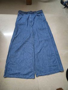 UNIQLO Womens, Mega Wide Leg baggy Denim Jeans