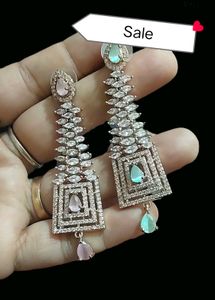 Sparkling Dangle Earrings
