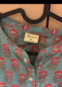 Xl size short Floral Print Kurta