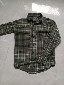 Checked Coffee Shirt