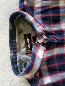 Men&#39;s Shirt Full Sleeves Checkered
